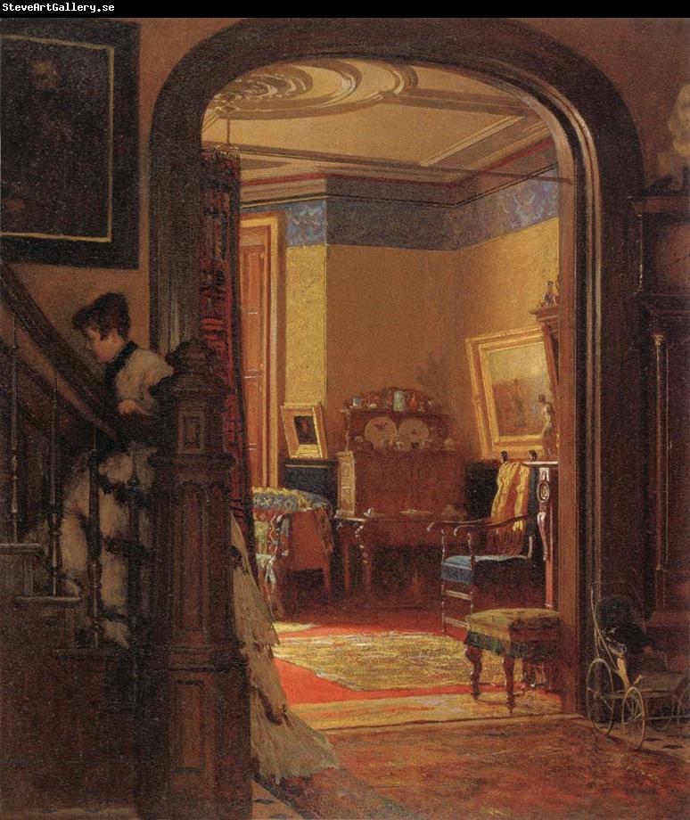 Eastman Johnson Not at Home